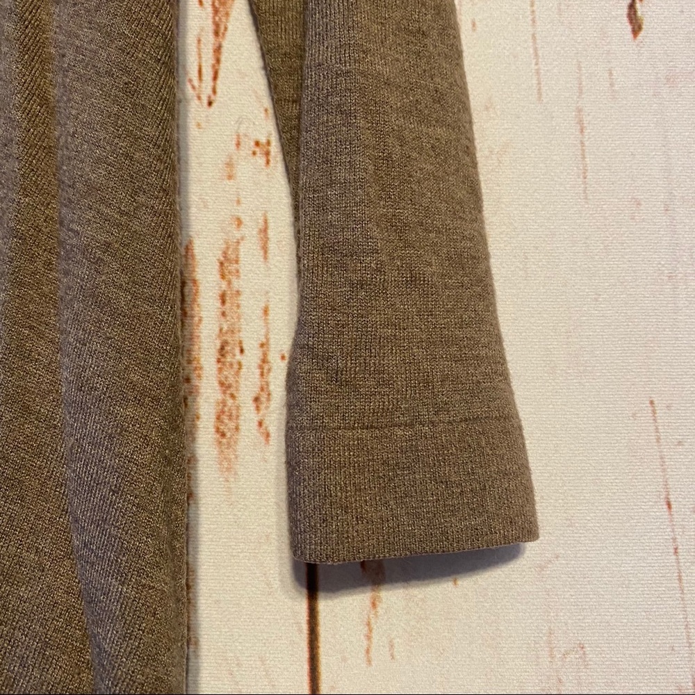 Vince Women's V-Neck Sweater - Tan - Picture 6 of 11